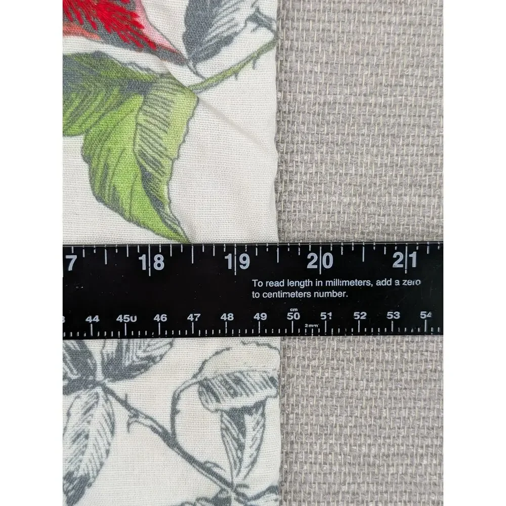 Pottery Barn Hummingbird Butterfly Botanical Embroidered Pillow Cover 20